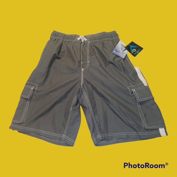 Kansas Surf board shorts size L charcoal grey - Picture 10 of 10